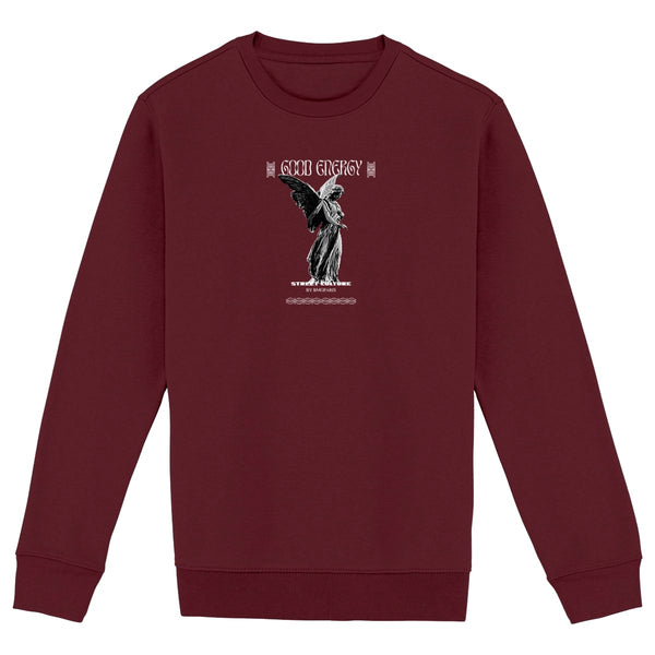 Sweat Homme Good Energy 1 - face_bordeaux