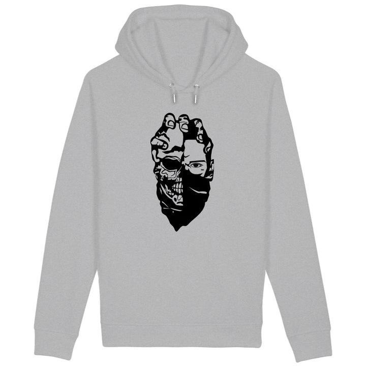 Hoodie Homme Poche Latérale Crane BMG