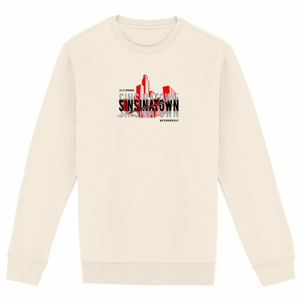 Sweat Homme SinsinaTown 1 - face_ivoire